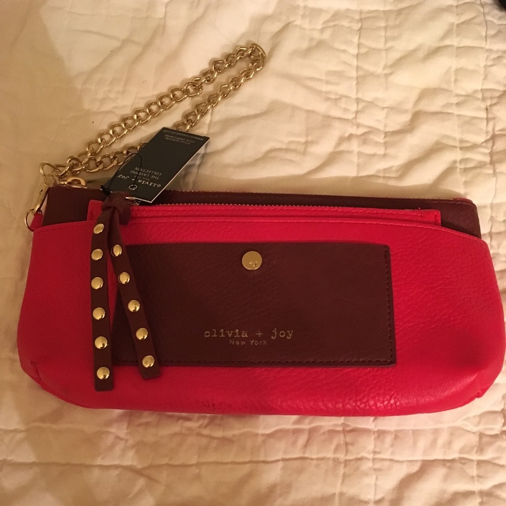 NWT olivia + joy Wristlet